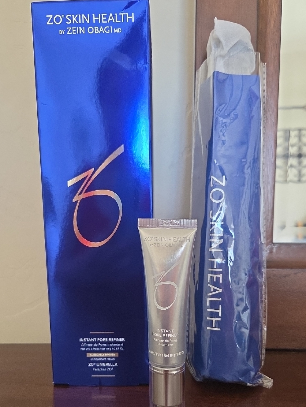 ZO Skin Health Instant Pore Refiner - Silver and Umbrella Bundle